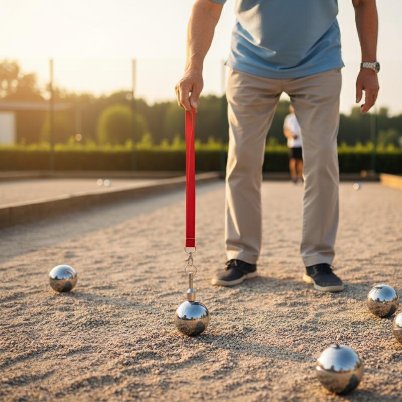 Bocce Ball Lawn - Portable Bocce Balls Magnetic Picker Throwing