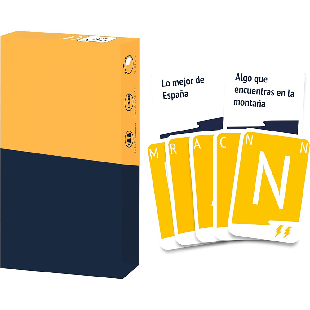 Party Games Console - Fast Word Card Game Speed Thinking