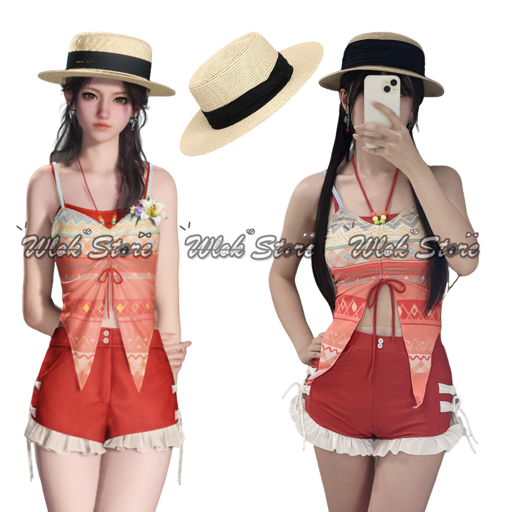 Party Games Summer - Love and Deepspace Cosplay Costume Swimsuit