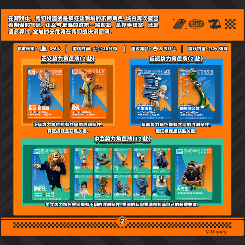 Disney Zootopia Platinum Card  - Zootopia Party Games ulasan dan harga
