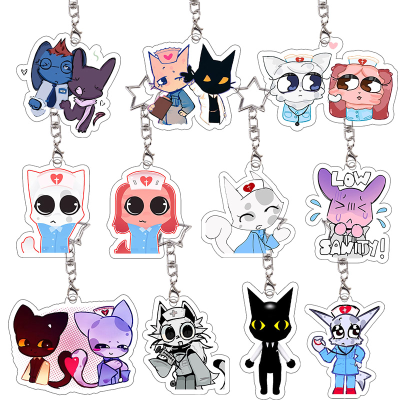 Animal Hospital Keyring Furry  - Party Games Animals ulasan dan harga