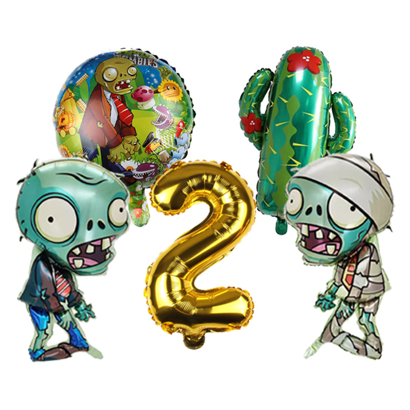 Plants vs Zombies Game Balloon - Zombie Party Games ulasan dan harga