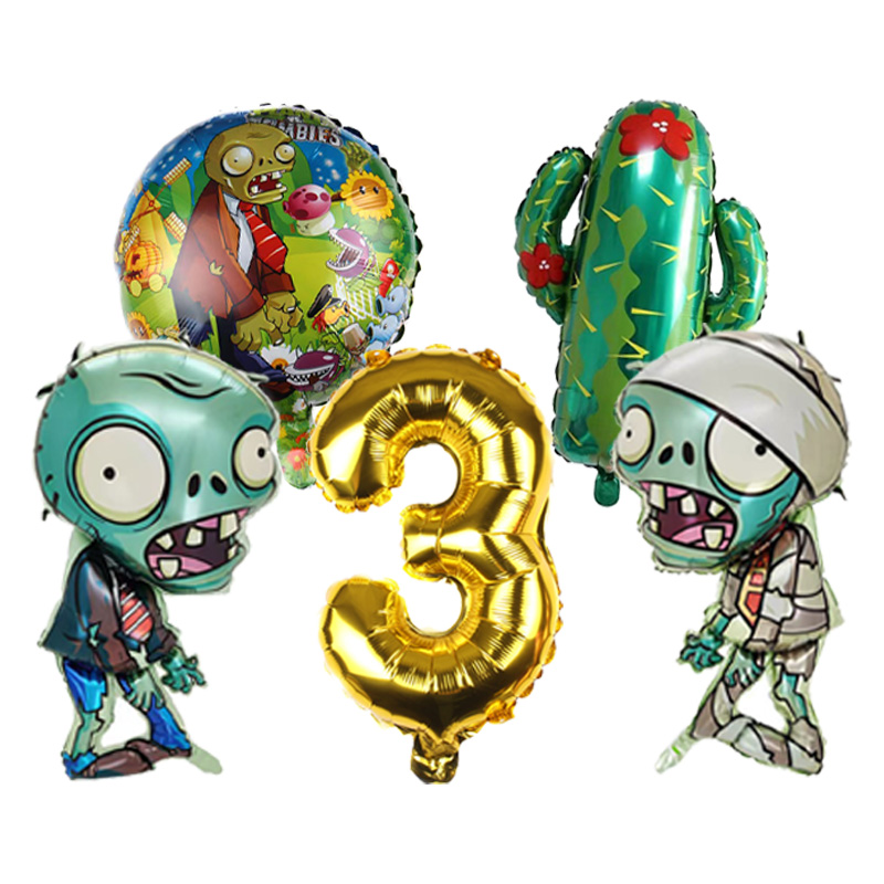 Plants vs Zombies Game Balloon - Zombie Party Games ulasan dan harga