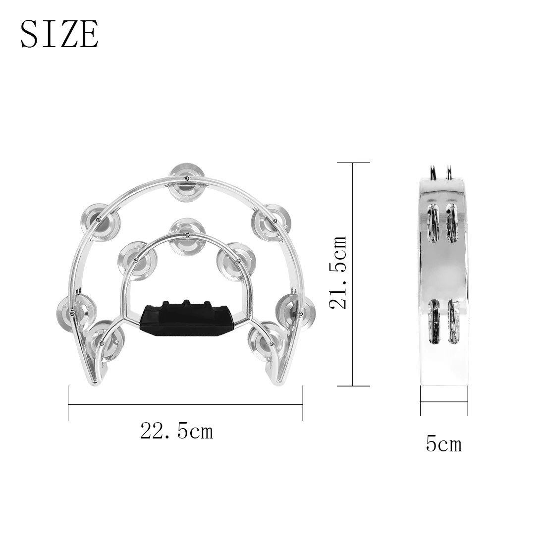Handbell Electroplated Metal T - Party Games Music ulasan dan harga