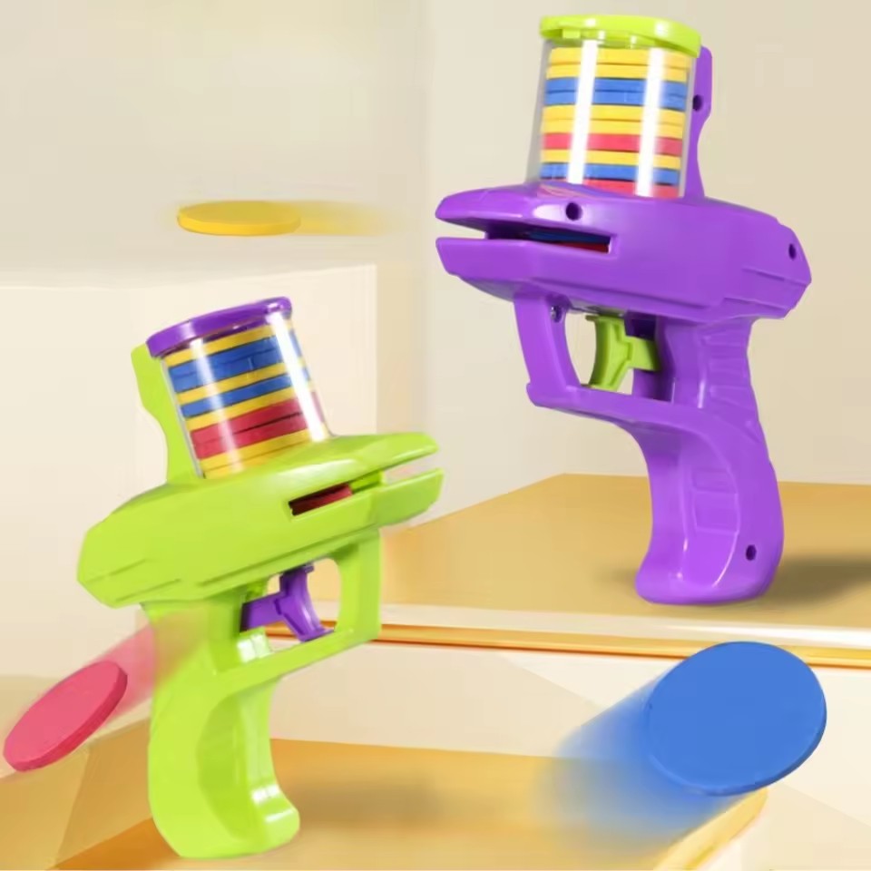 Foam Disc Launcher Flying Disc - Party Games Console ulasan dan harga