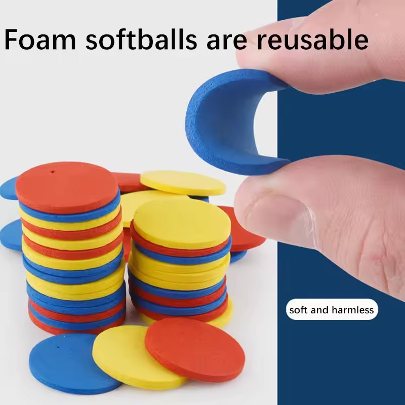 Foam Disc Launcher Flying Disc - Party Games Console ulasan dan harga