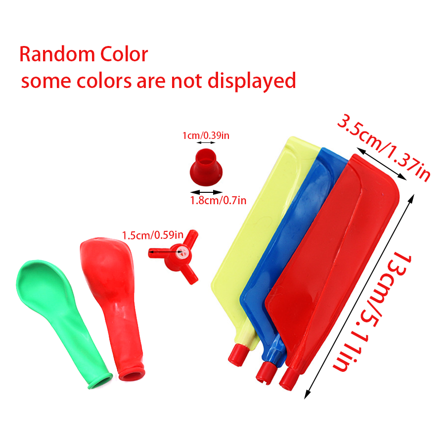 3/6/9sets Balloon Propeller He - Party Games Entertainer ulasan dan harga