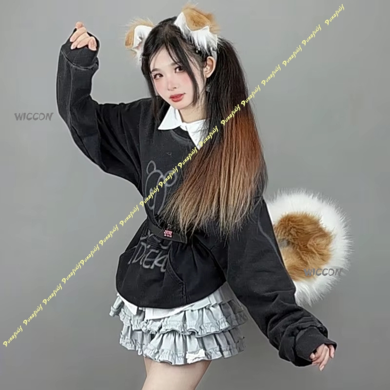 Spotted Dog Fold Ears Headband - Party Games Animals ulasan dan harga