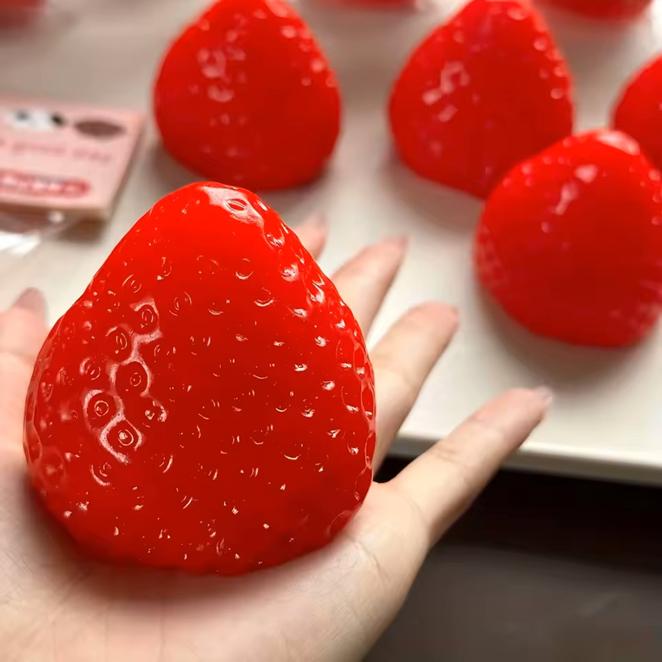 New Squishy Big Strawberry Squ - Party Games Entertainer ulasan dan harga