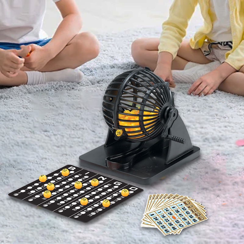 Bingo Lottery Machine Cage Swe - Party Games Console ulasan dan harga