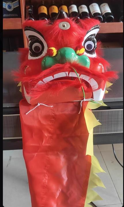 14 inch Chinese Lion Dance Cos - Party Games Summer ulasan dan harga