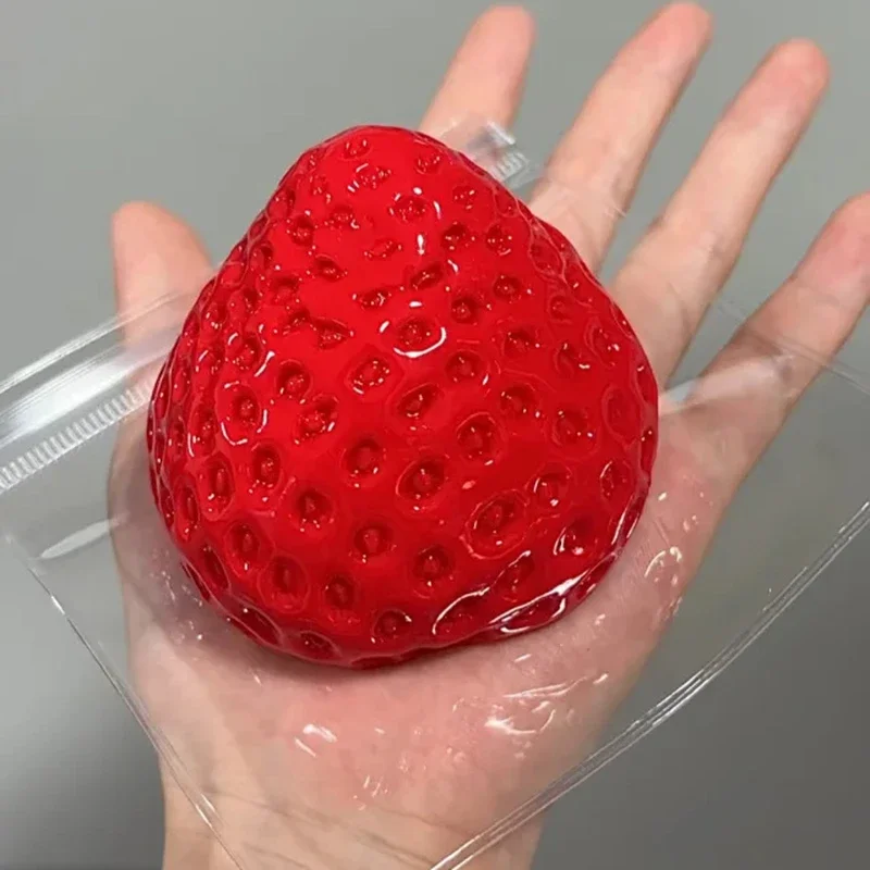 Squishy Big Strawberry Squeeze - Party Games Entertainer ulasan dan harga