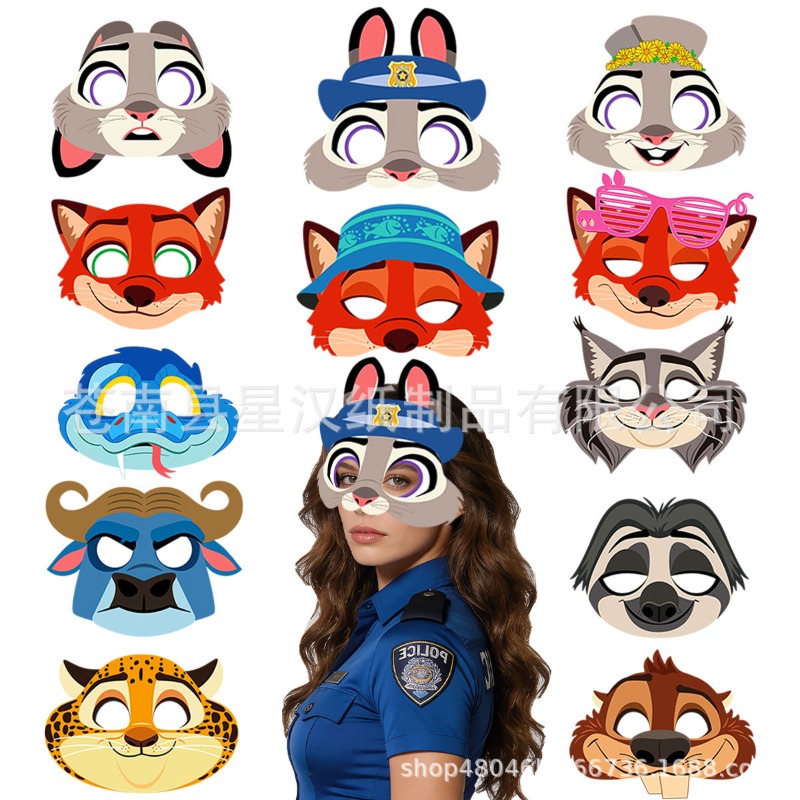 Dsn Figure 12Pcs/set  Zootopia - Zootopia Party Games ulasan dan harga