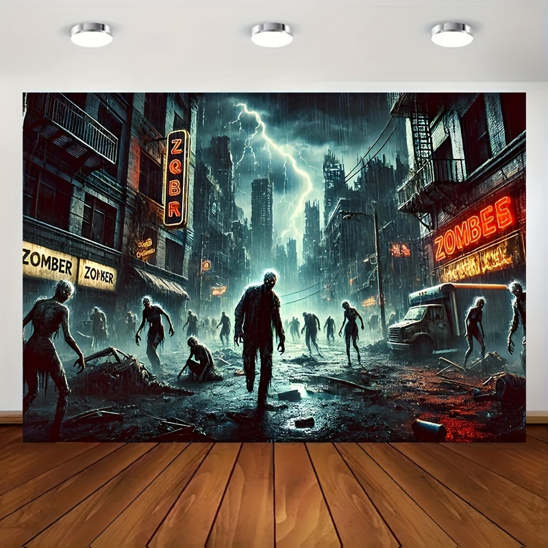 1pc Zombie Hunter game set in  - Zombie Party Games ulasan dan harga