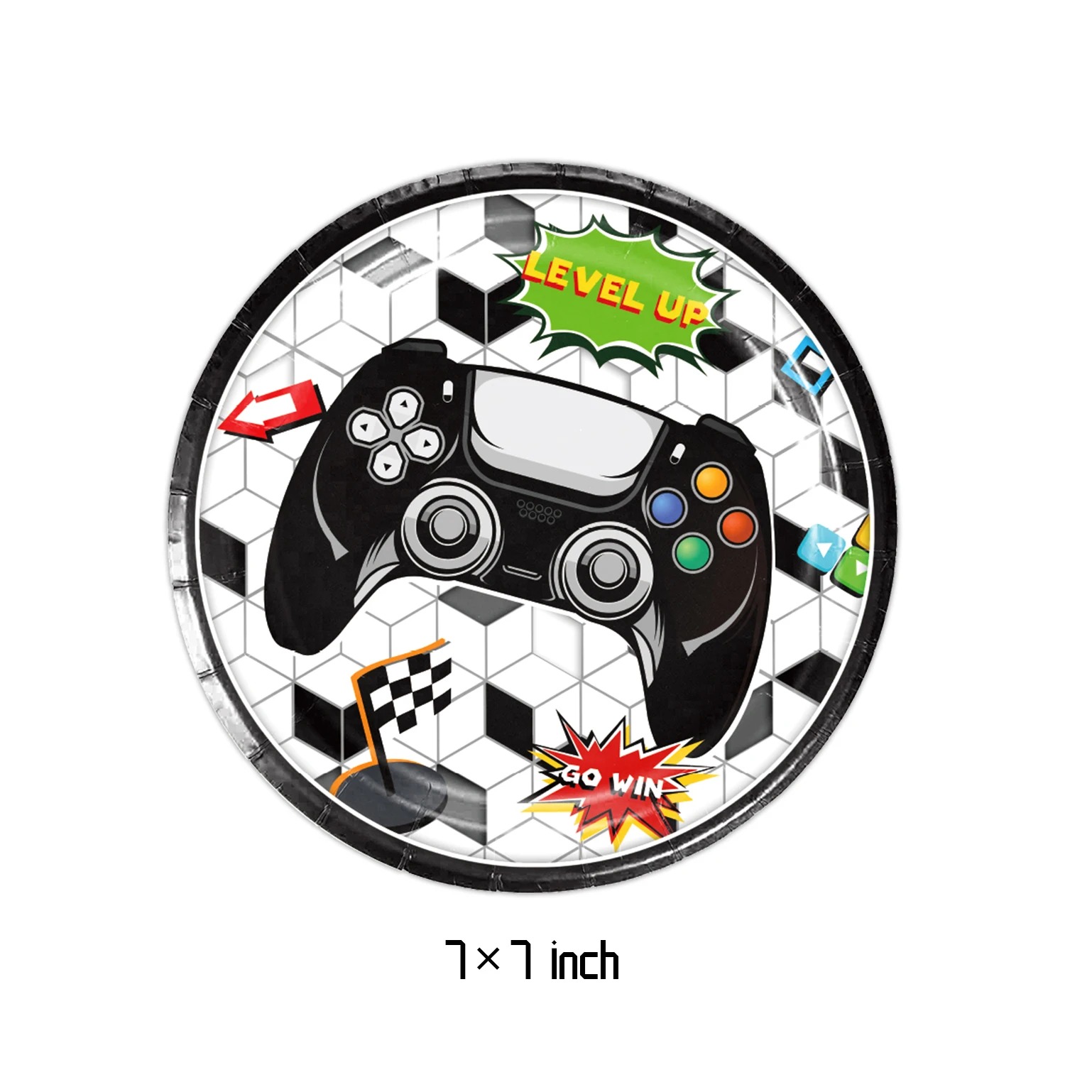 Black Game Controller Theme On - Party Games Using Cups ulasan dan harga