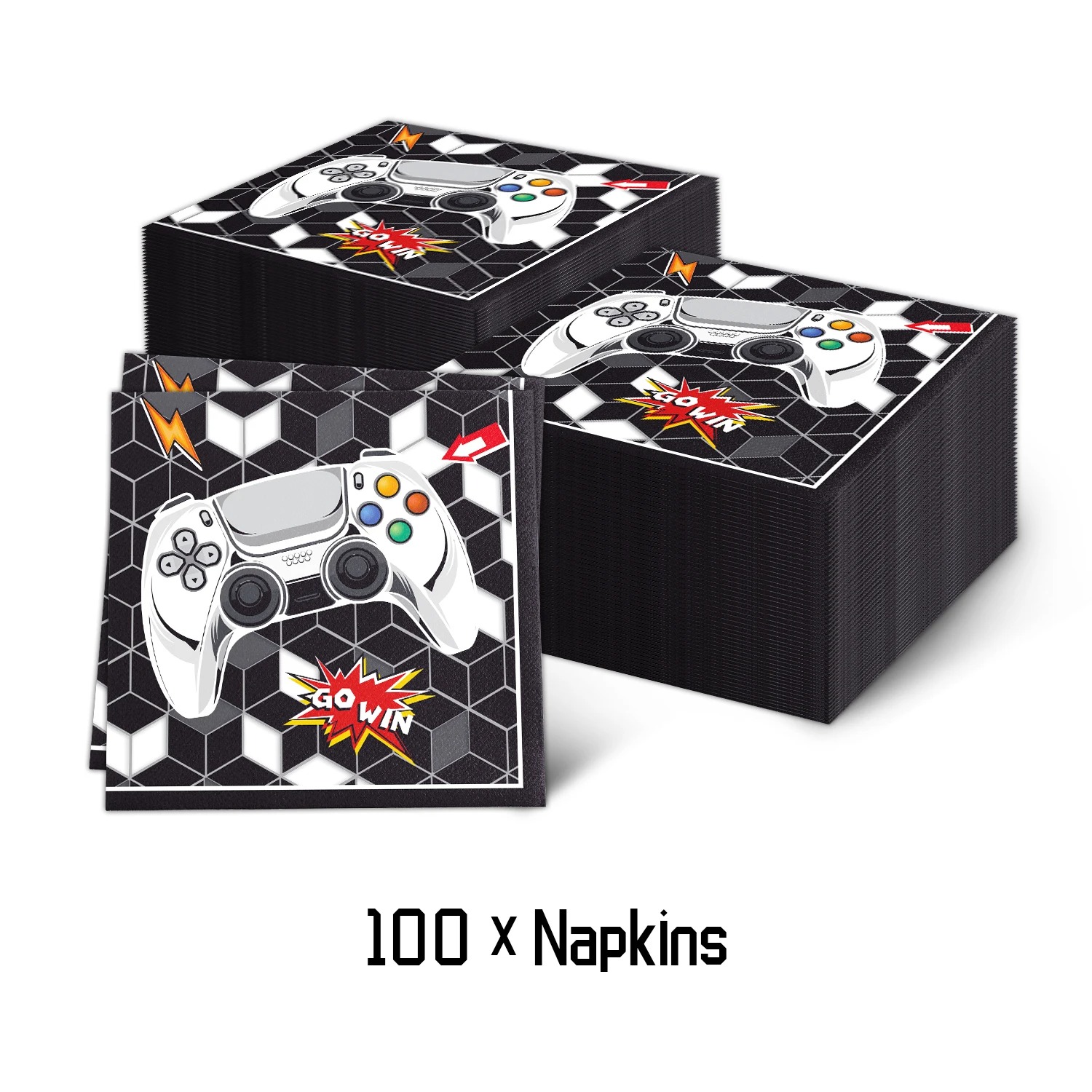 Black Game Controller Theme On - Party Games Using Cups ulasan dan harga