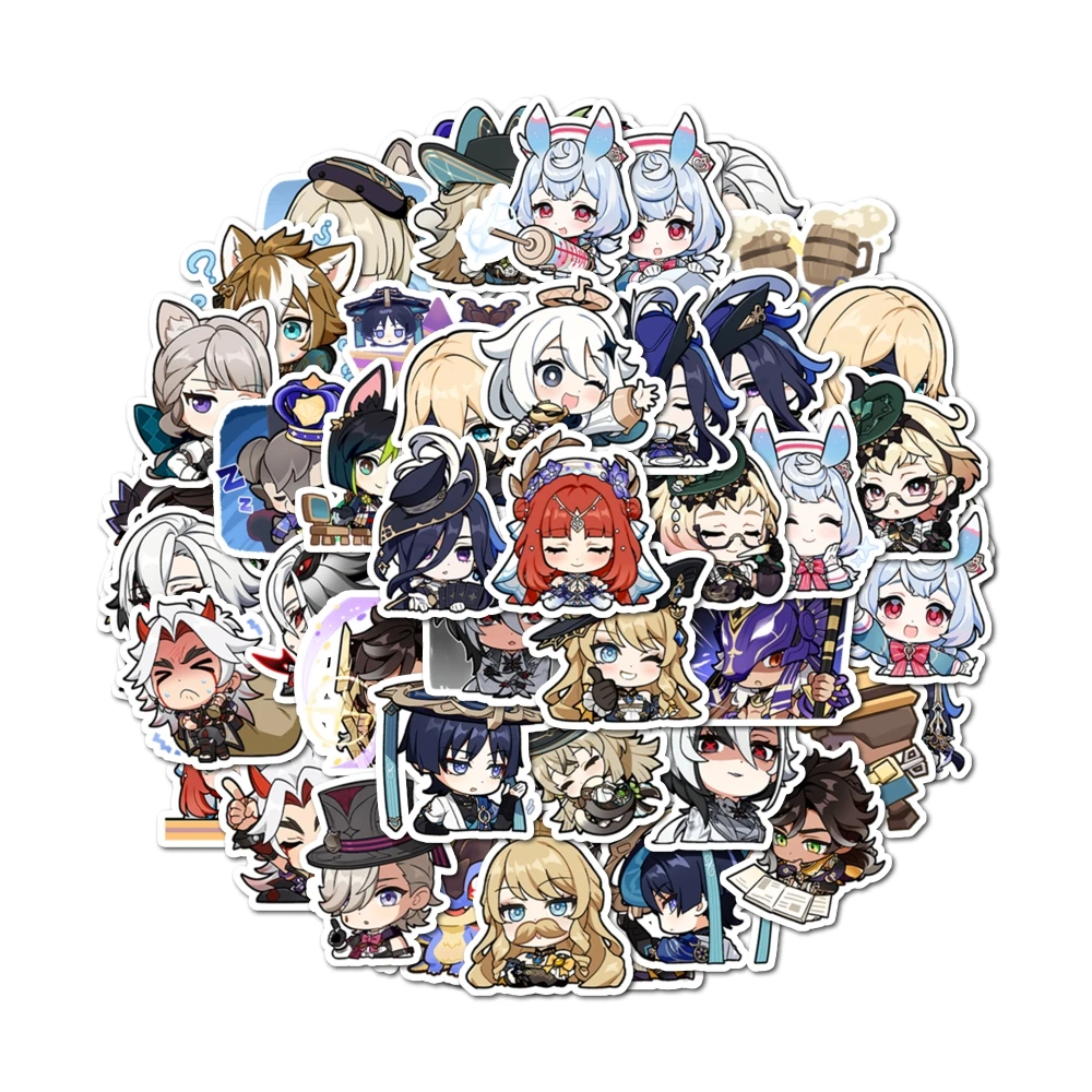 48pcs Game Character Genshin I - Party Games Console ulasan dan harga