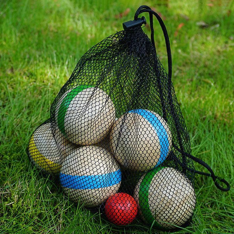 7Pcs Wood Bocce Balls Sports P - Bocce Ball Lawn ulasan dan harga