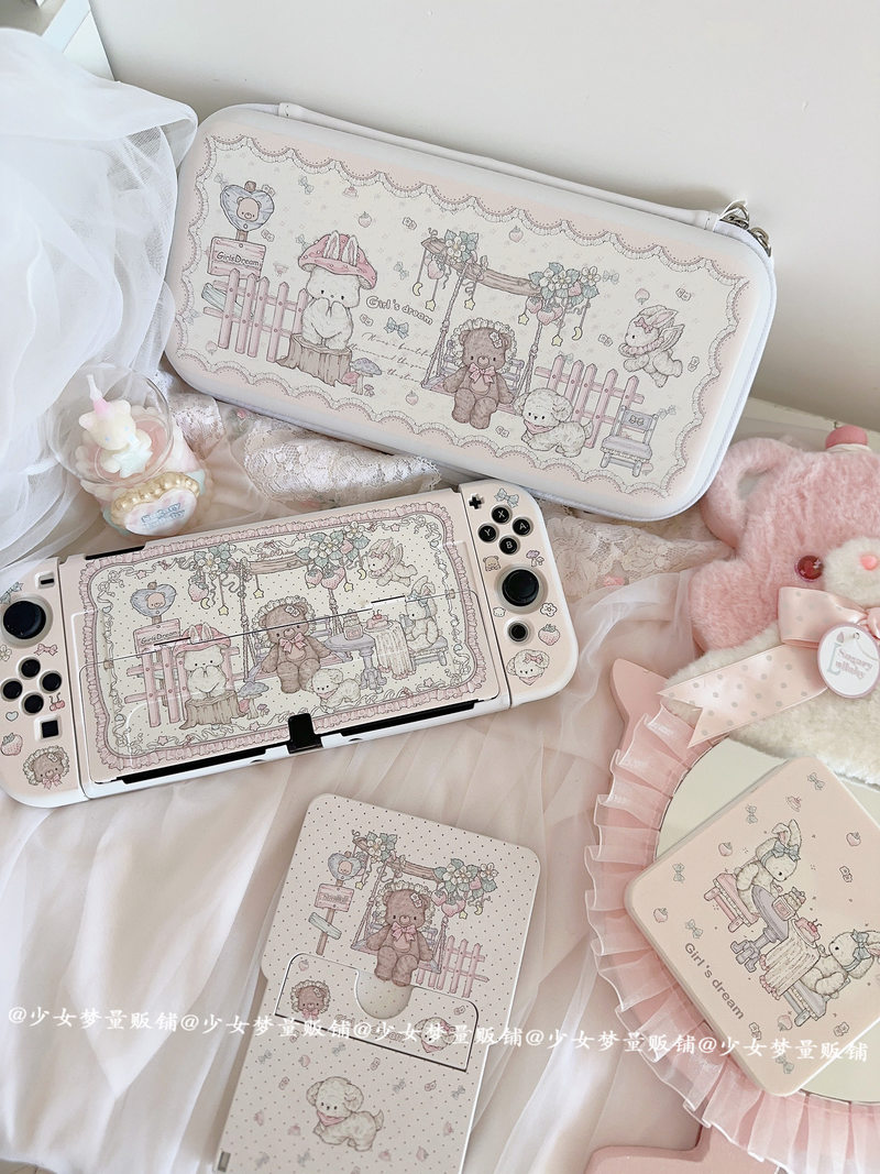Girls Dream Switch Protective  - Party Games Console ulasan dan harga