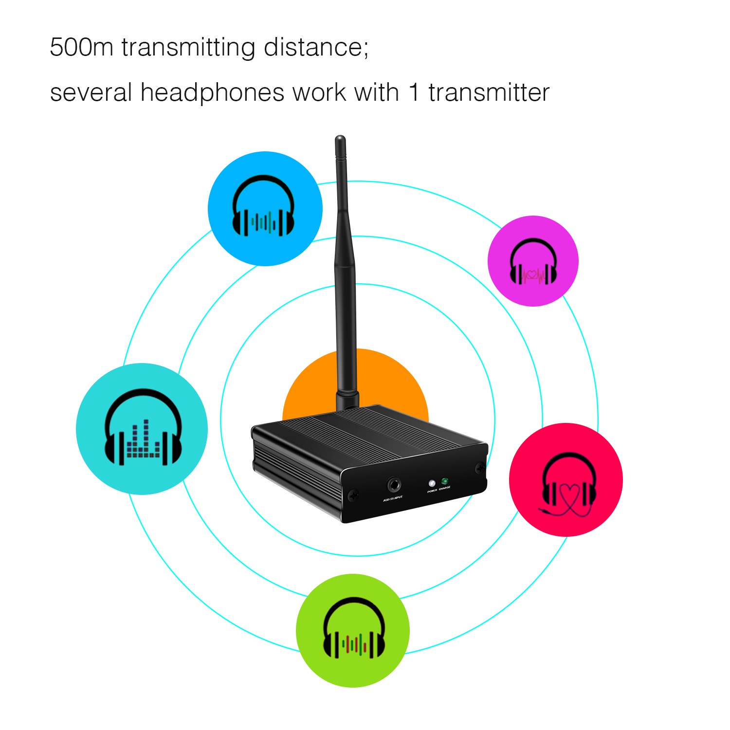 Wireless DJ Headphones Earphon - Party Games Mobile ulasan dan harga