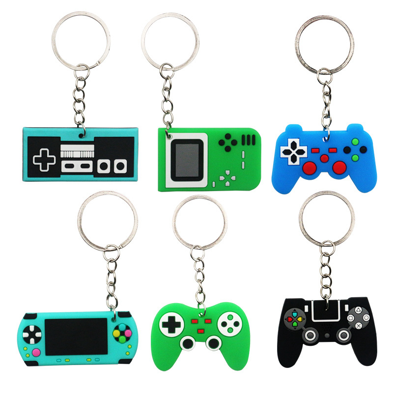 6/12PCS PVC Keychain Gamepad G - Party Games Console ulasan dan harga
