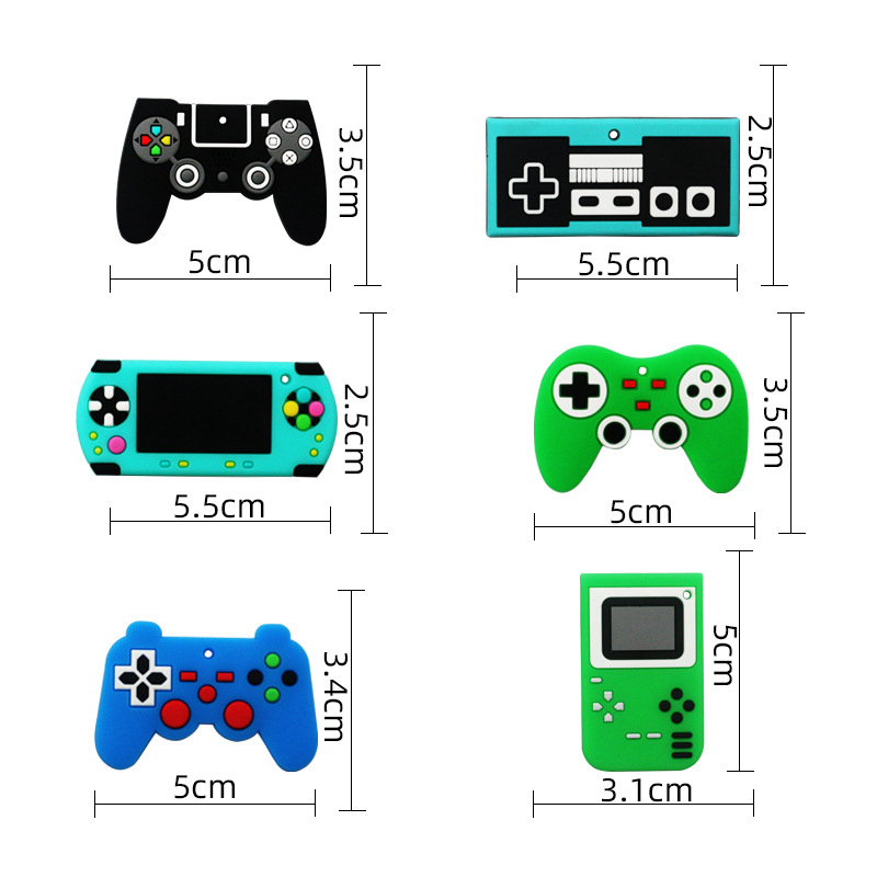 6/12PCS PVC Keychain Gamepad G - Party Games Console ulasan dan harga