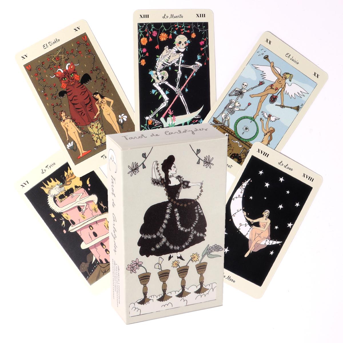 Tarot De Carlotydes Cards Poke - Party Games Entertainer ulasan dan harga