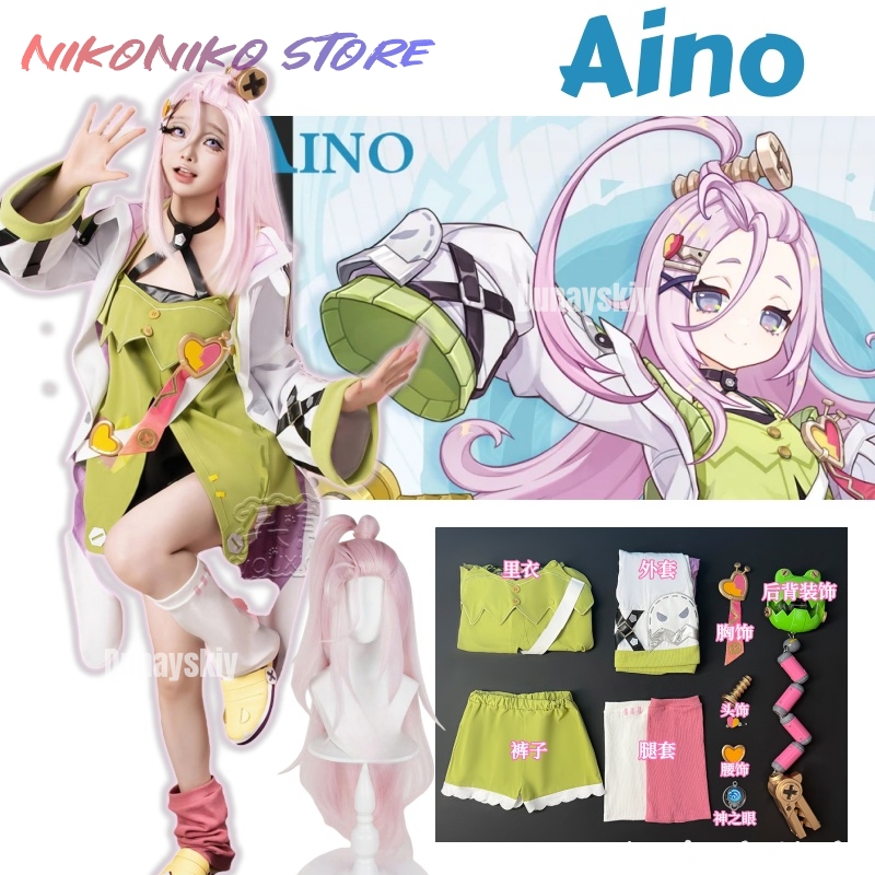 Game Genshin Impact Aino Cospl - Party Games Animals ulasan dan harga
