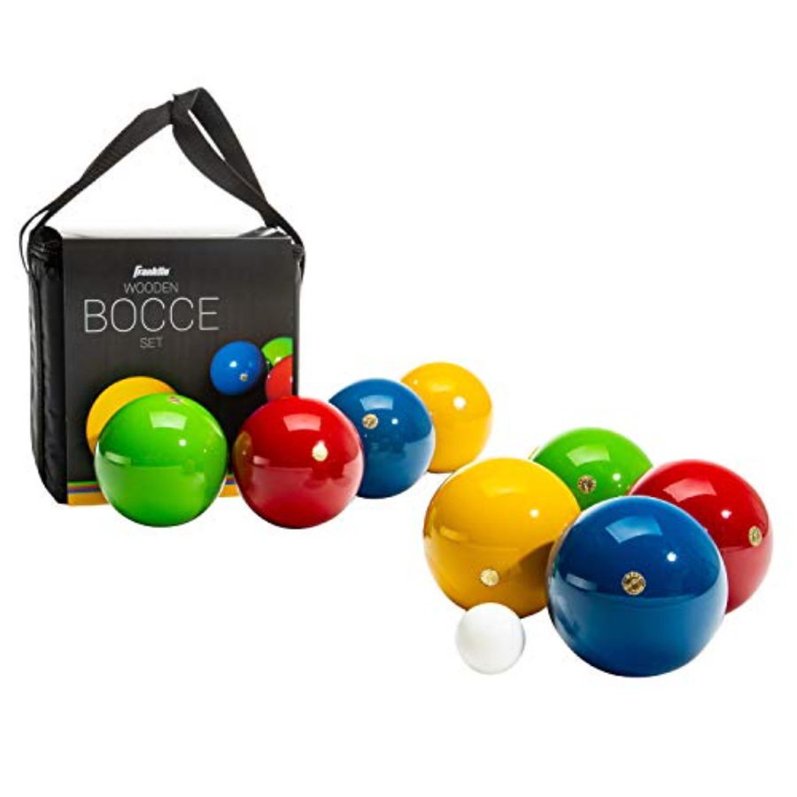 Bocce Ball Set 8 Wooden Balls  - Bocce Ball Lawn ulasan dan harga